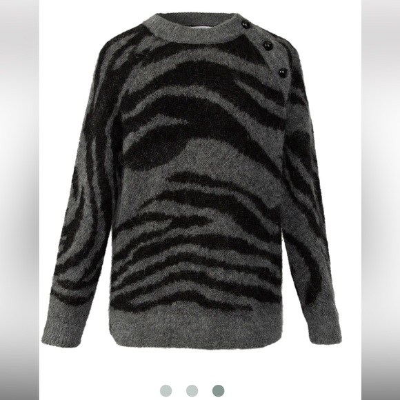 GERARD DAREL
Grey Zebra Print Sweater Size 2 - Picture 2 of 10